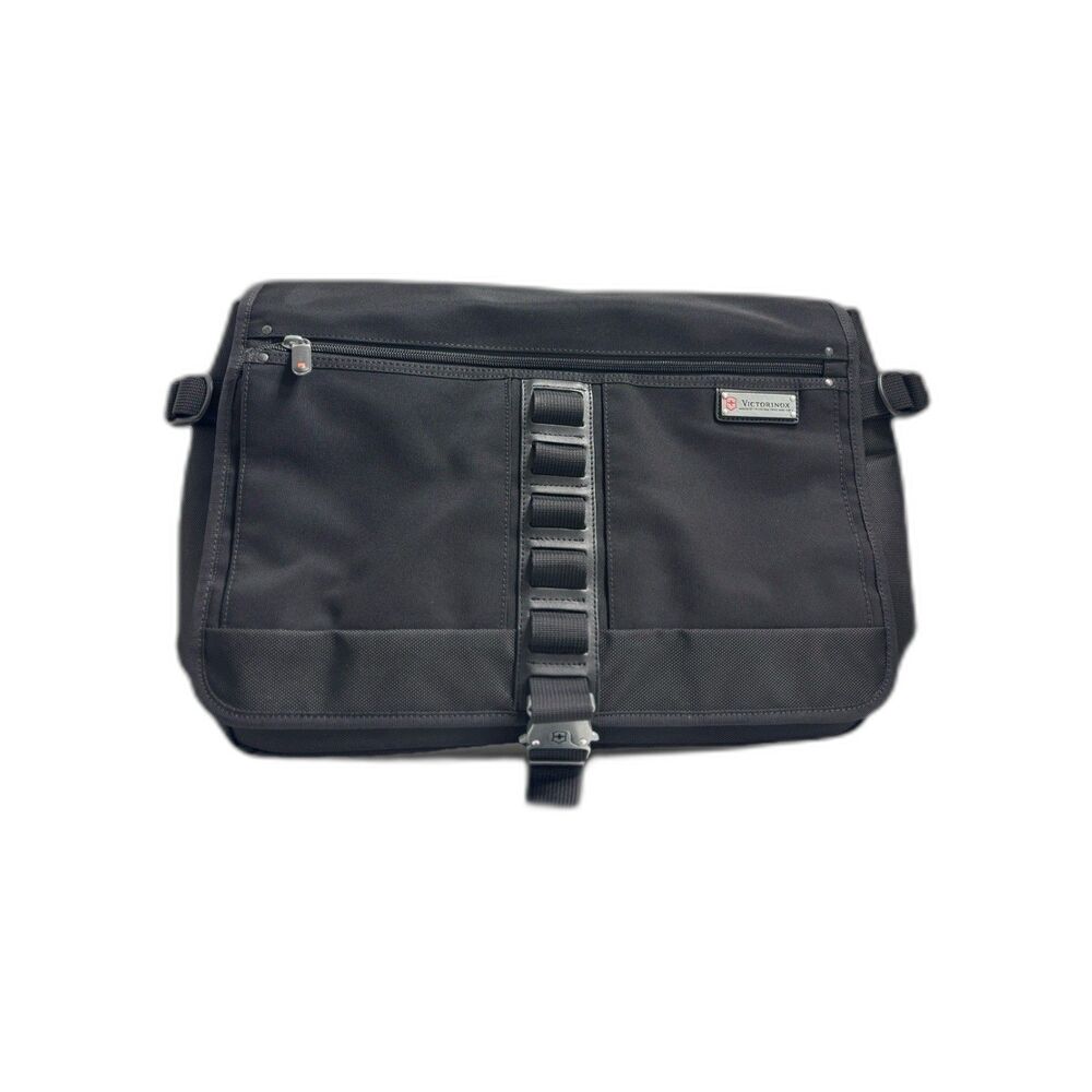 Victorinox Vintage Precision Gear Nylon Travel Messenger Attache Briefcase Bag - Picture 2 of 11